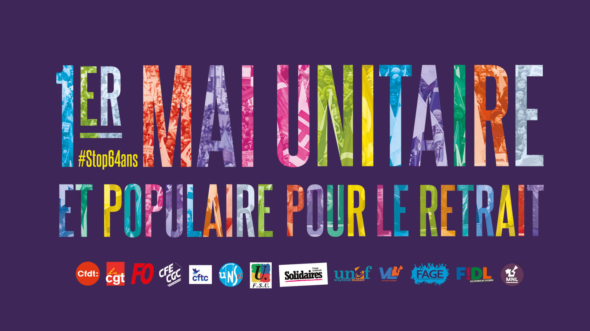 intersyndicale 1er Mai 2023